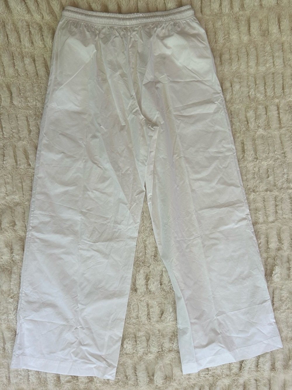 NWT Donni Pop Pants in White - Picture 7 of 7